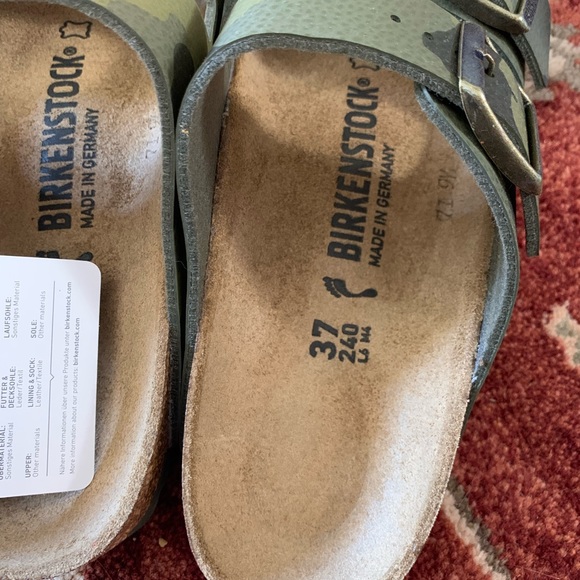 Anthropologie BIRKENSTOCK ARIZONA SANDALS Camo - Picture 5 of 8